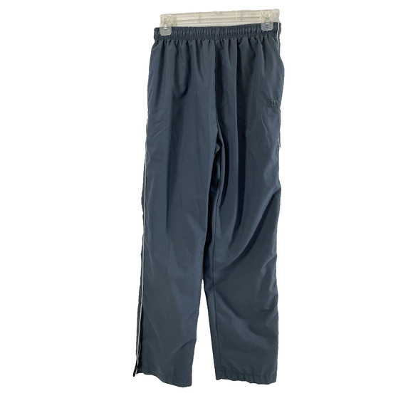 Wilson Warm Up Suit Womens Small Yellow Gray Jogging Track Pants Jacket Sports - Picture 5 of 16